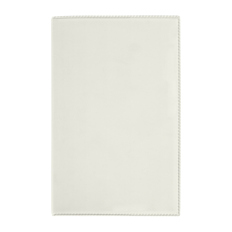 Porte-carte grise gomme mat marquage quadri
