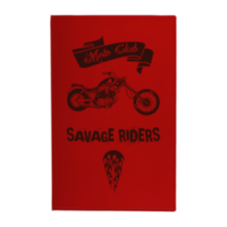 Porte-carte grise en PVC standard marquage 1 couleur