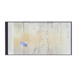 Porte-carte grise en PVC standard marquage 1 couleur