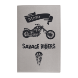 Porte-carte grise en PVC standard marquage 1 couleur