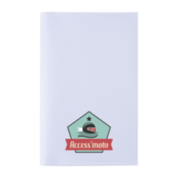 Porte-carte grise en PVC standard marquage 1 couleur