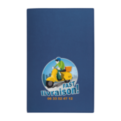 Porte-carte grise en PVC standard marquage 1 couleur