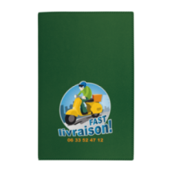 Porte-carte grise en PVC standard marquage 1 couleur