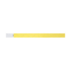 Bracelet en papier inviolable marquage quadri