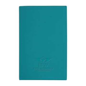 Porte-carte grise gomme mat incrustation