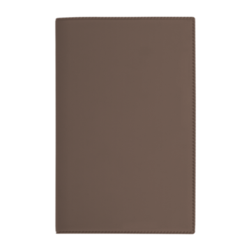 Porte-carte grise gomme mat incrustation