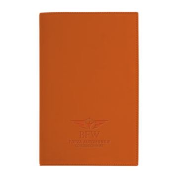 Porte-carte grise gomme mat incrustation