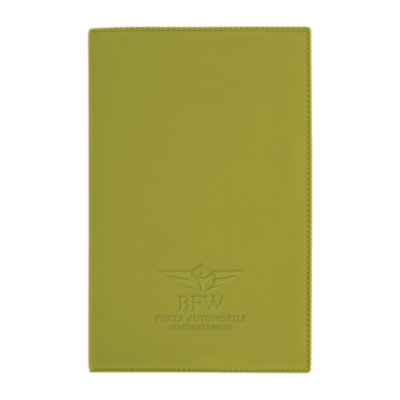 Porte-carte grise gomme mat incrustation
