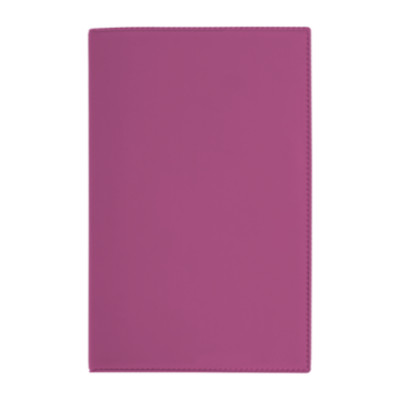 Porte-carte grise gomme mat incrustation