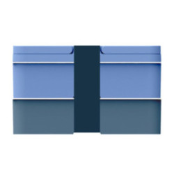 Lunch box double 990 mL avec anses GoodJour®