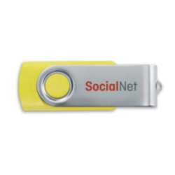 Clé USB gomme couleur 1 Go Twister
