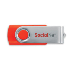 Clé USB gomme couleur 1 Go Twister