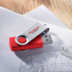 Clé USB gomme couleur 1 Go Twister
