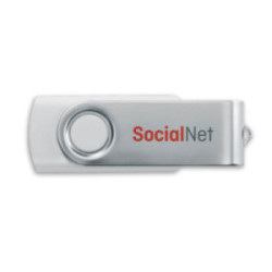 Clé USB gomme couleur 1 Go Twister