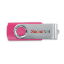 Clé USB gomme couleur 1 Go Twister