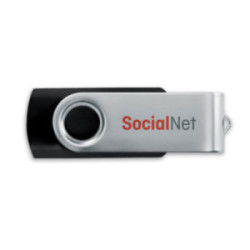 Clé USB gomme couleur 2 Go Twister