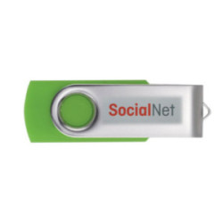 Clé USB gomme couleur 2 Go Twister