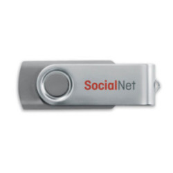 Clé USB gomme couleur 2 Go Twister