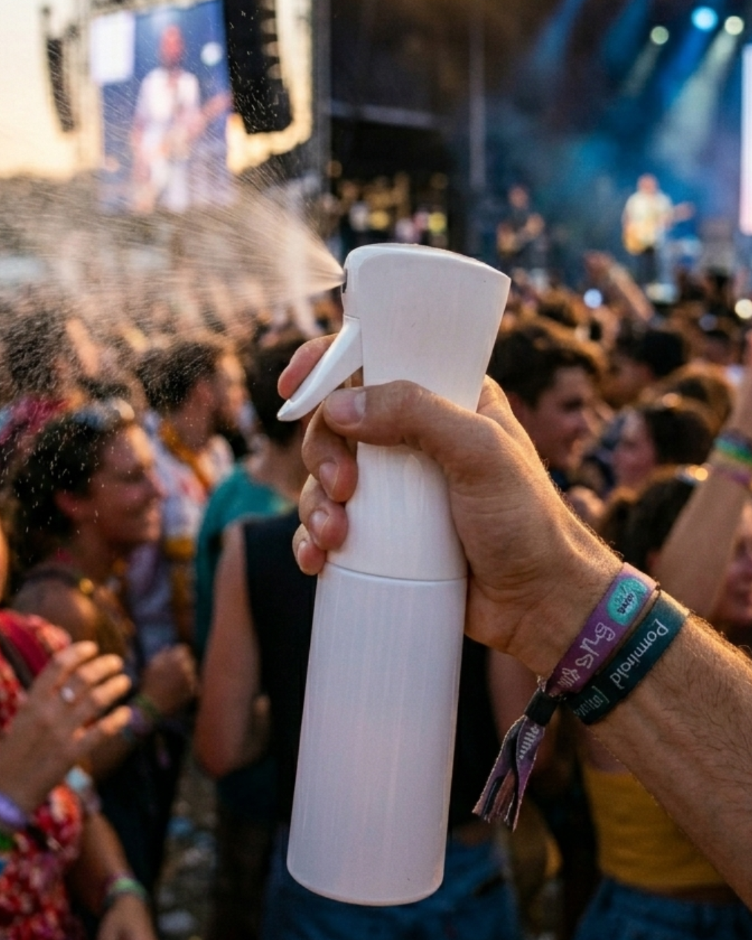 brumisateur blanc personnalisé