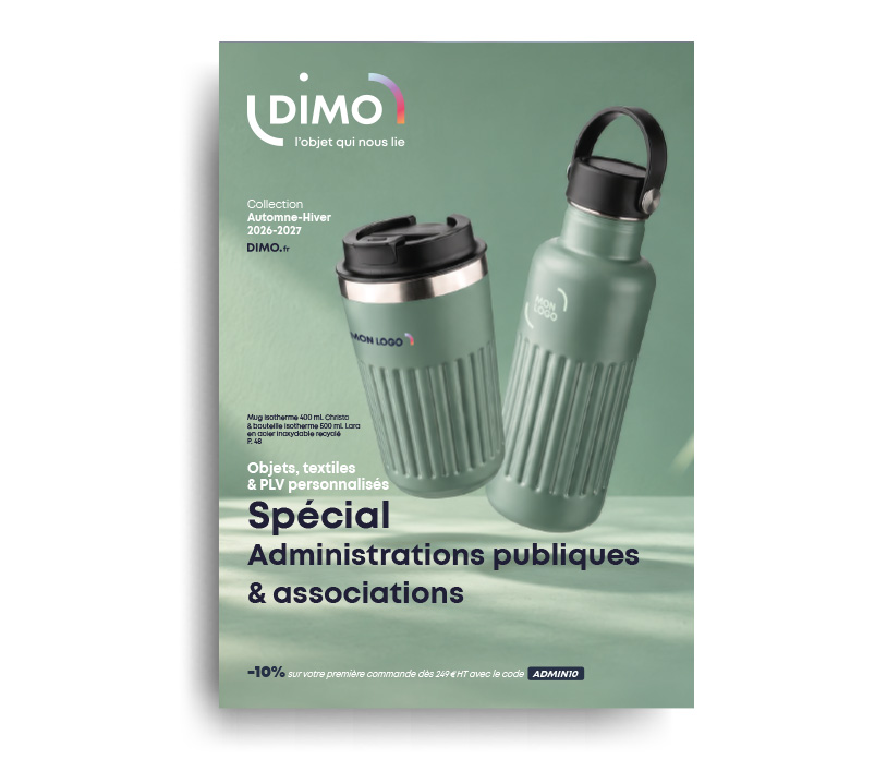 Catalogue Dimo spécial administrations inspiration 2026