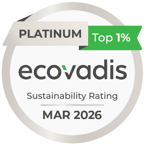 Dimo est récompensée par la médaille Platinum Ecovadis en 2026 pour son engagement RSE