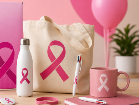 Comment engager vos équipes et clients avec des goodies Octobre Rose ?